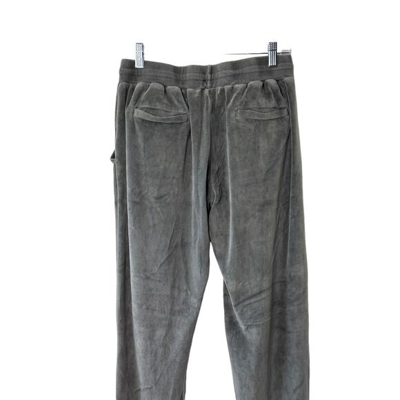 Young Fabulous & Broke Gray Velour Joggers Women's Size Medium - Picture 3 of 11